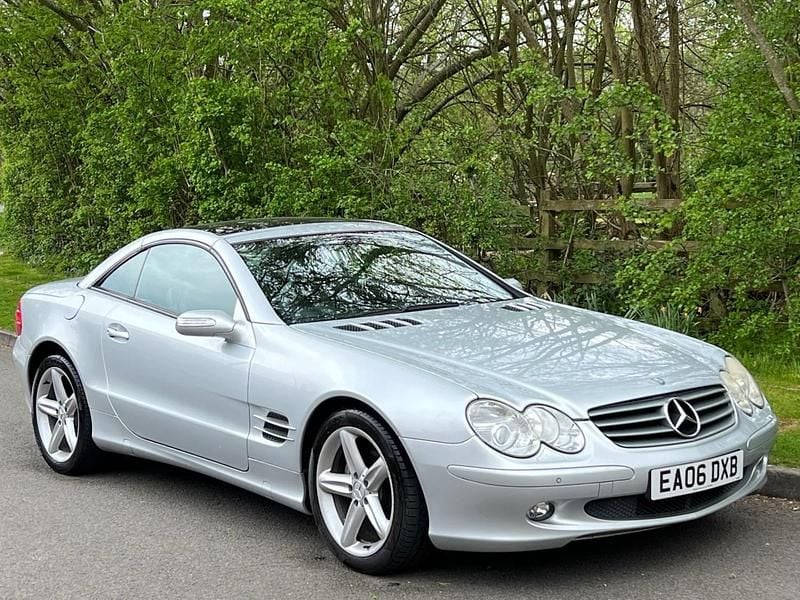 Used Mercedes SL350 245 HP (180 kW) 2006 Silver Cabriolet
