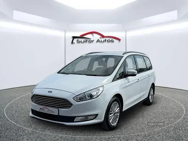 Used Ford Galaxy Zetec 150 HP (110 kW) 2017 White MPV