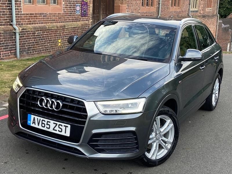 Grey Used 2016 Audi Q3 S-Line SUV | £6,290 (Fair price) - Image 1/4