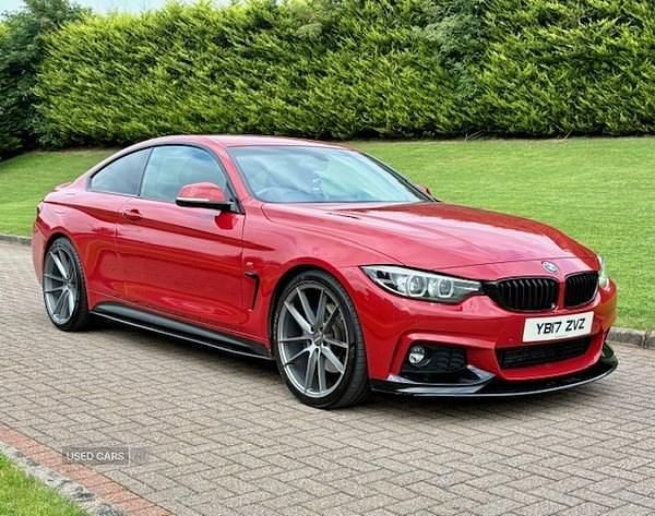 Red Used 2017 BMW 420 M Sport Coupe | £9,895 (Good price) - Image 1/4