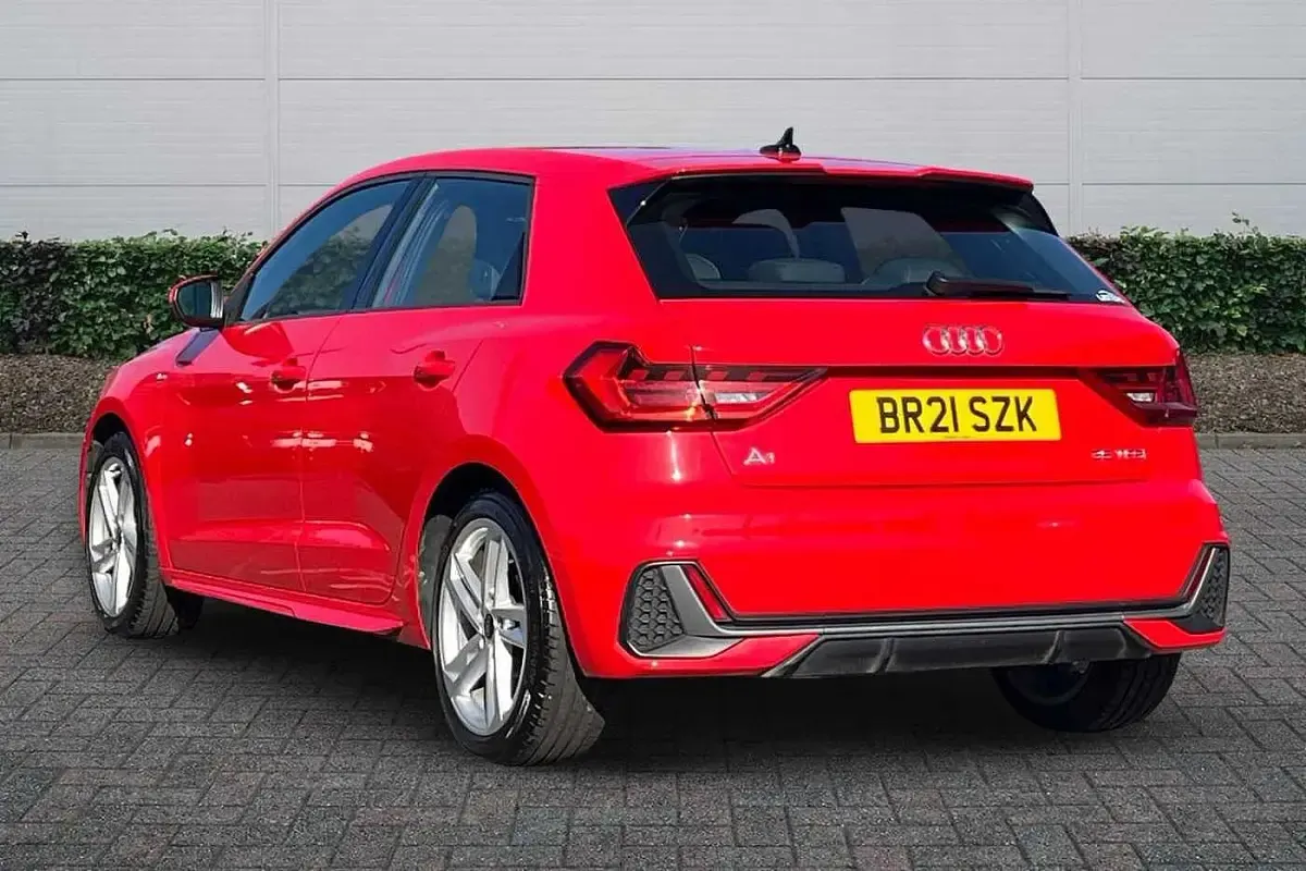 Used Audi A1 S-Line 150 HP (110 kW) 2021 Red SUV