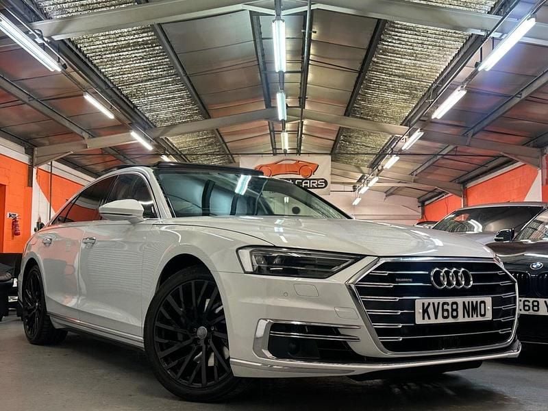 White Used 2018 Audi A8 Sedan | £20,695 (Good price) - Image 1/4