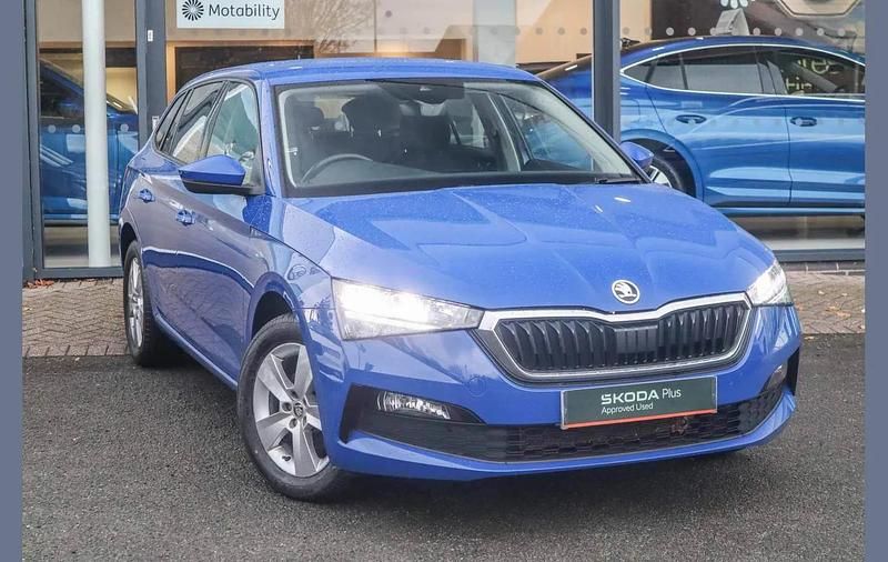Blue Used 2023 Skoda Scala SE Hatchback | £13,190 (Good price) - Image 1/4