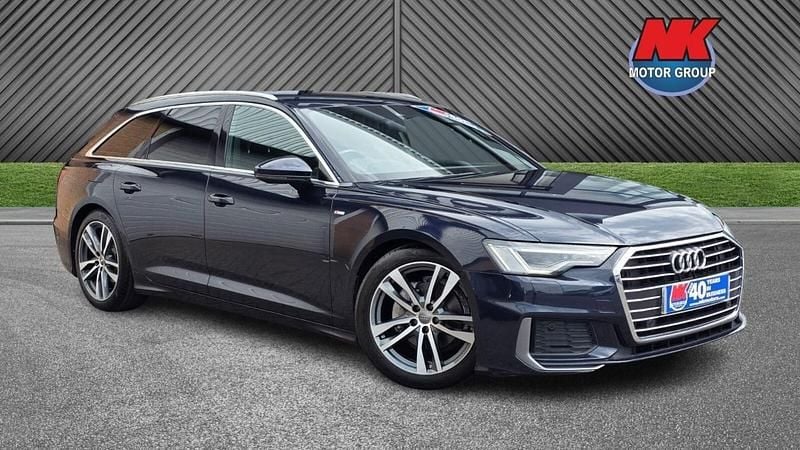 Blue Used 2019 Audi A6 S-Line Estate | £21,999 (Good price) - Image 1/4