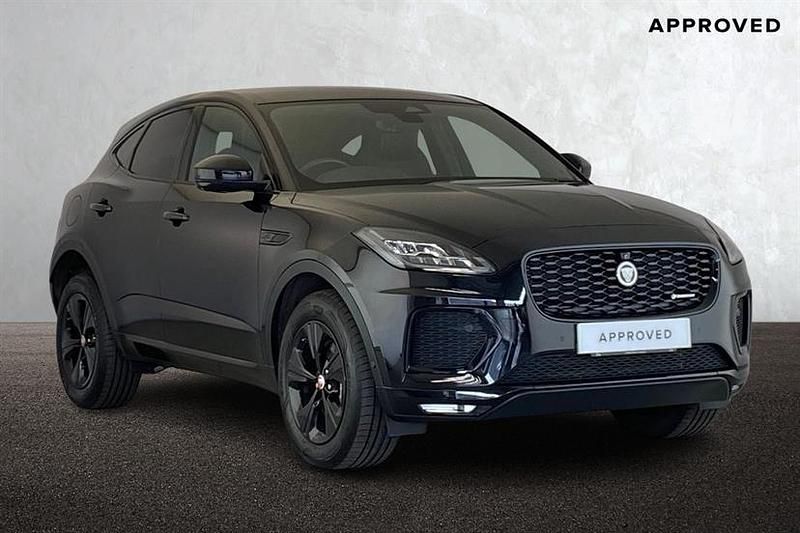Santorini black Used 2021 Jaguar E-Pace R-Dynamic SUV | £24,830 (Expensive) - Image 1/4