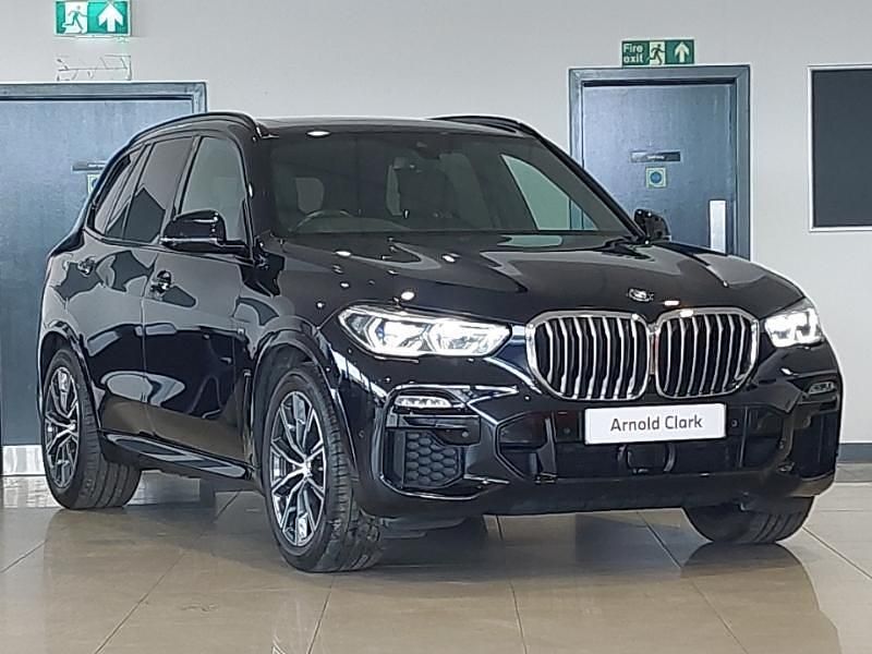Black Used 2021 BMW X5 M Sport SUV | £39,998 (Good price) - Image 1/4