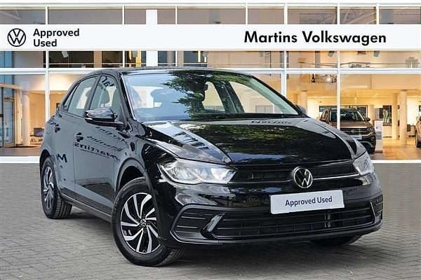 Black Used 2024 VW Polo Life Hatchback | £18,995 (Fair price) - Image 1/4