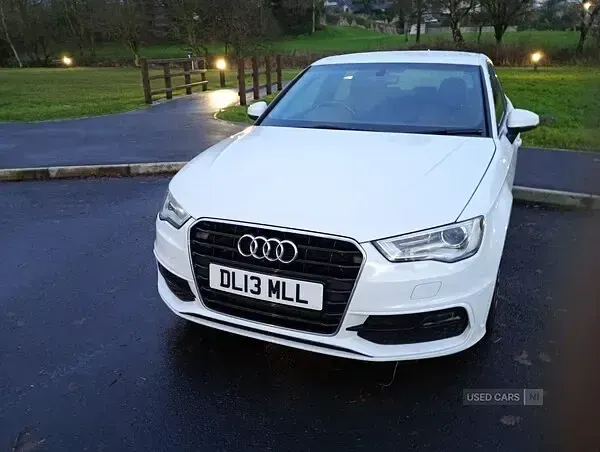 Used Audi A3 S-Line 2015 White Hatchback
