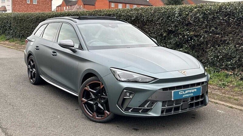 Enceladus grey Used 2025 Cupra Leon VZ Estate | £37,490 - Image 1/4