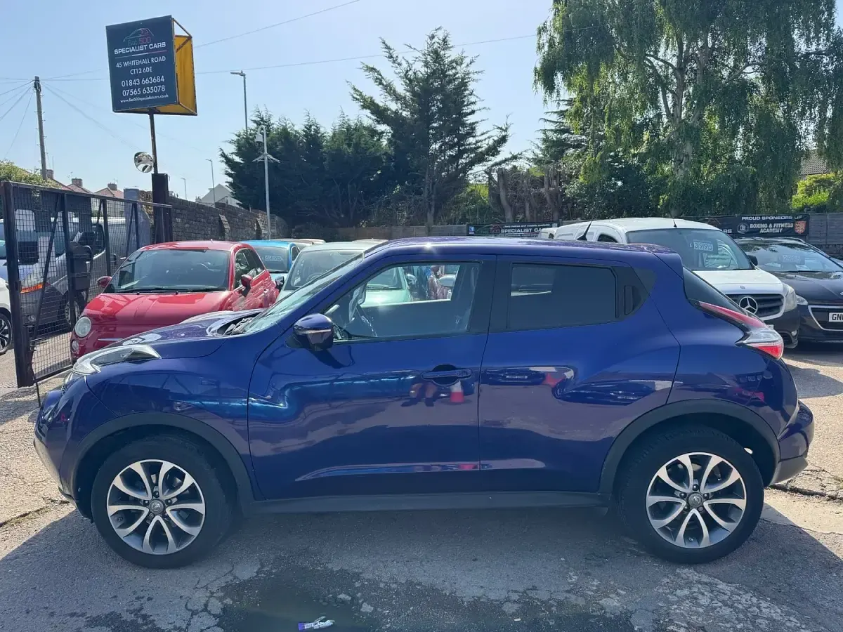 Used Nissan Juke Tekna 2015 Blue SUV
