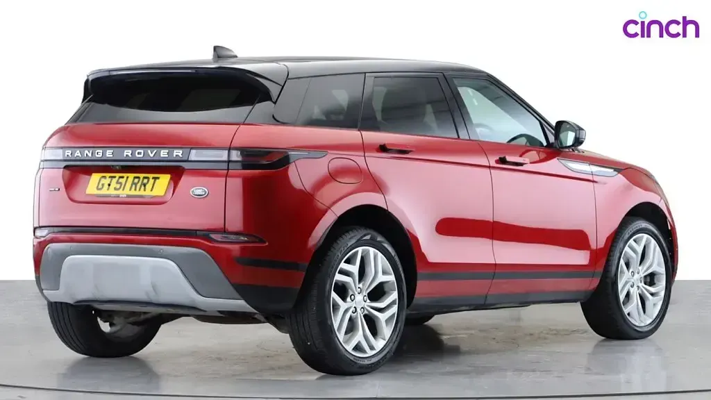 Used Land Rover Range Rover evoque SE 160 HP (117 kW) 2019 Red SUV