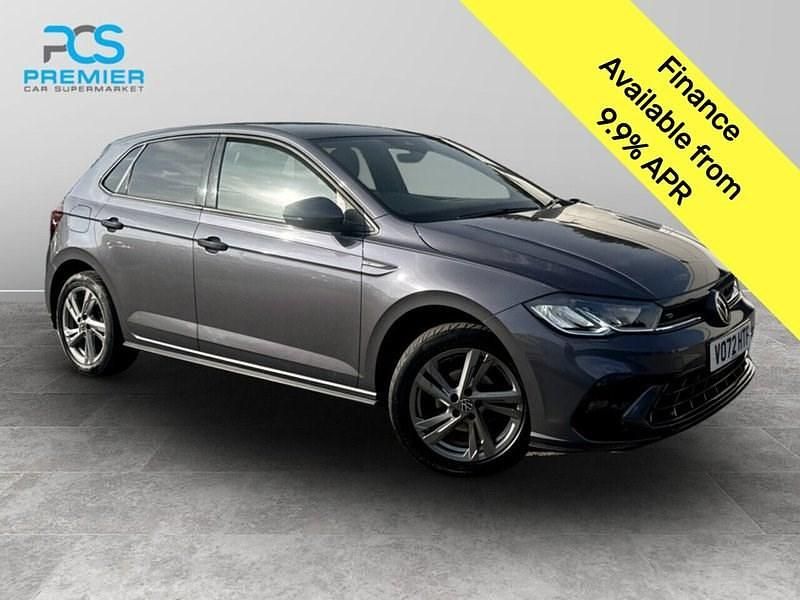 Grey Used 2022 VW Polo R-line Hatchback | £13,195 (Fair price) - Image 1/3