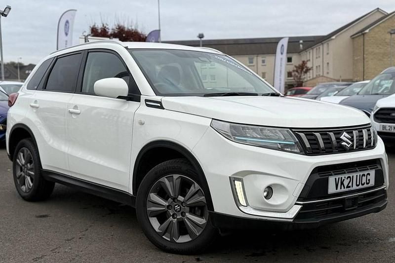 White Used 2021 Suzuki Vitara SZ-T SUV | £14,795 (Fair price) - Image 1/1