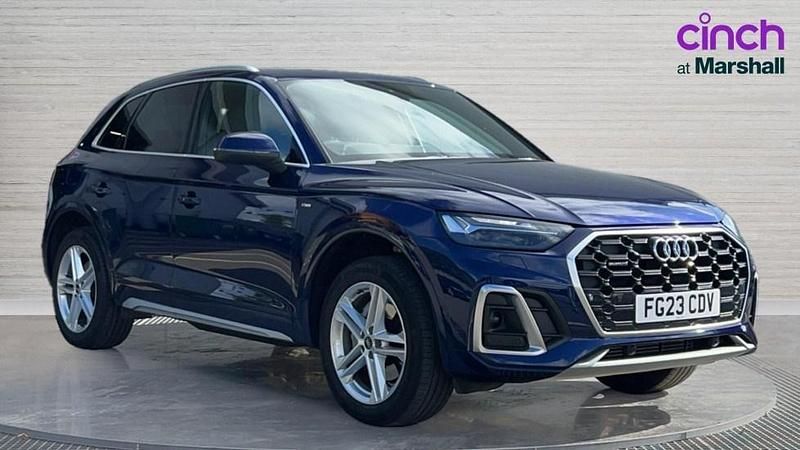 Used Audi Q5 S-Line 265 HP (194 kW) 2023 Blue SUV
