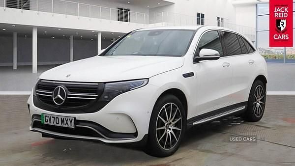 White Used 2020 Mercedes EQC400 AMG line SUV | £22,950 (A bit pricey) - Image 1/4