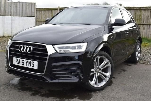 Second-hand Audi Q3 S-line plus 184 CP (135 kW) 2016 Negru SUV