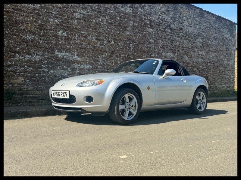 Silver Used 2007 Mazda MX5 Cabriolet | £3,500 (Good price) - Image 1/4