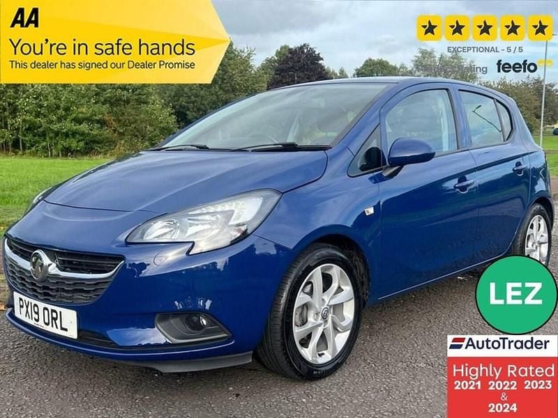 Blue Used 2019 Vauxhall Corsa S Hatchback | £7,995 (Good price) - Image 1/3
