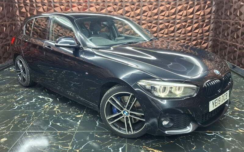 Used BMW 118 M Sport 150 HP (110 kW) 2019 Black Hatchback