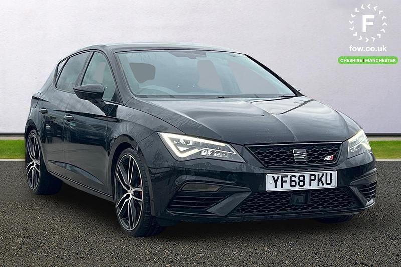 Used Seat Leon CUPRA 290 HP (213 kW) 2018 Black Hatchback