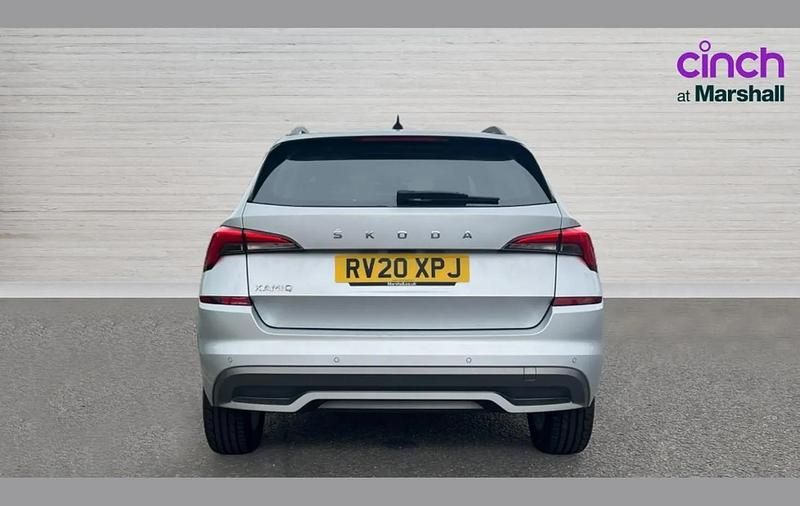 Used Skoda Kamiq SE 116 HP (85 kW) 2020 Brilliant silver metallic SUV