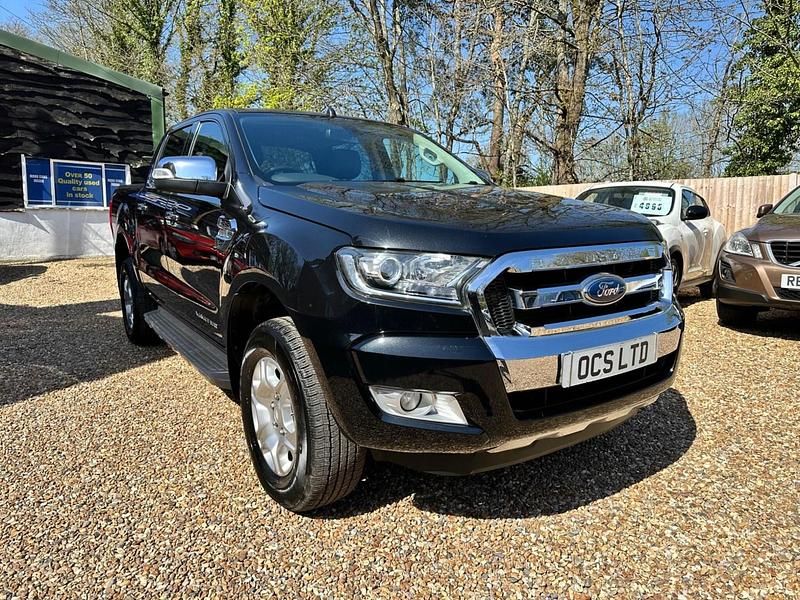 Begagnad Ford Ranger Limited 2016 Svart Pickup