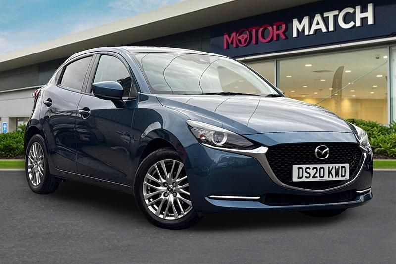 Used Mazda 2 Inclusive 2020 Blue Hatchback