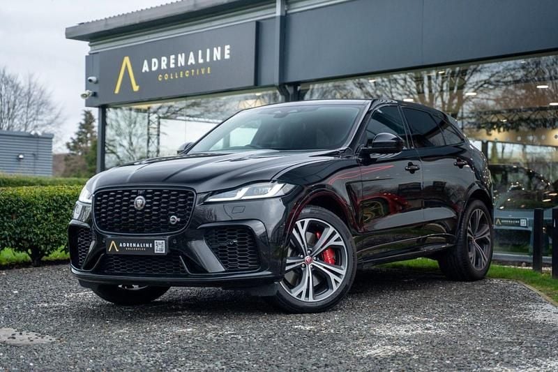 Used Jaguar F-Pace SVR 550 HP (404 kW) 2022 Black SUV