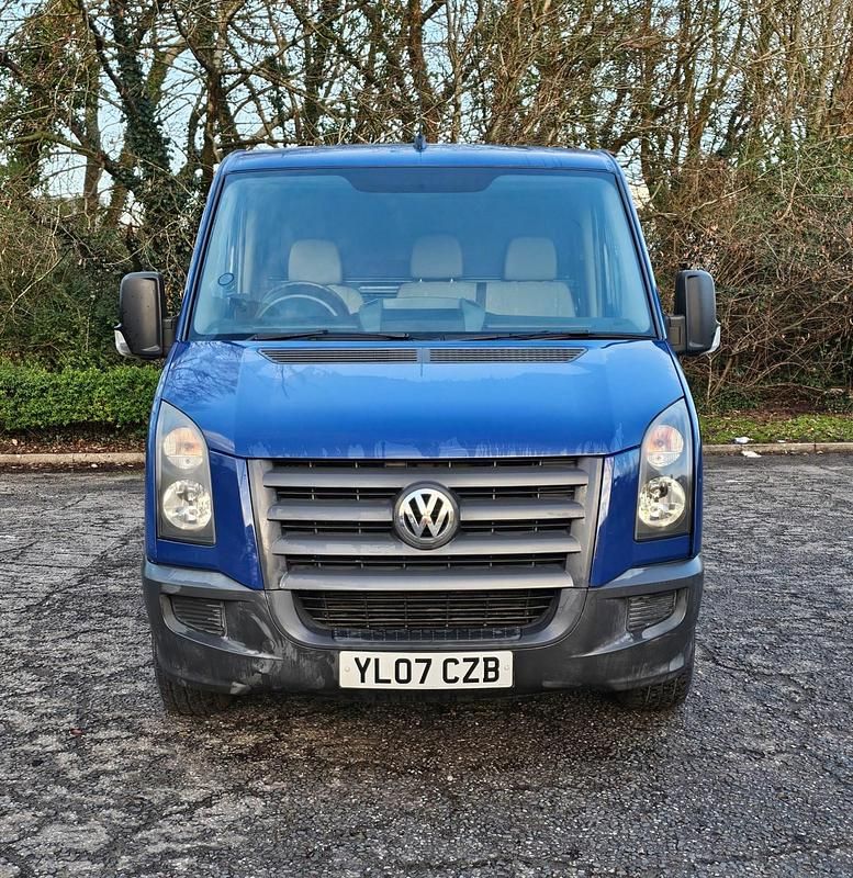 Used VW Crafter 109 HP (80 kW) 2007 Blue Van