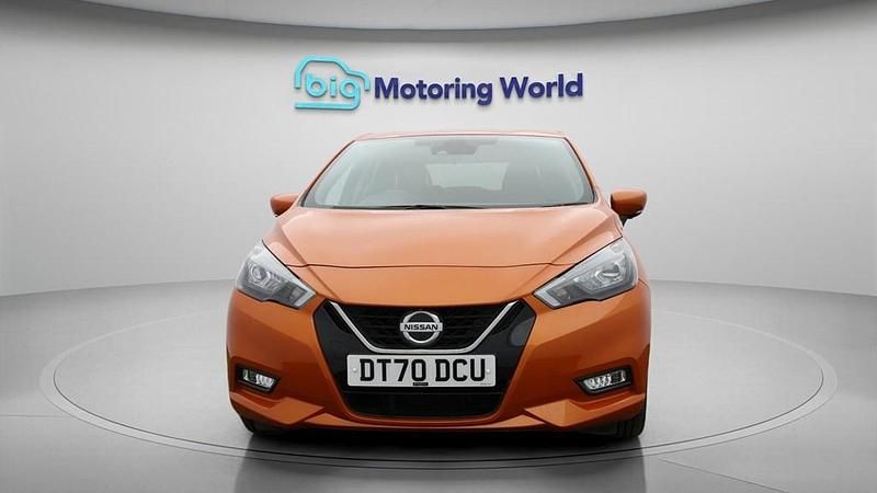 Used Nissan Micra S 92 HP (67 kW) 2021 Orange Hatchback