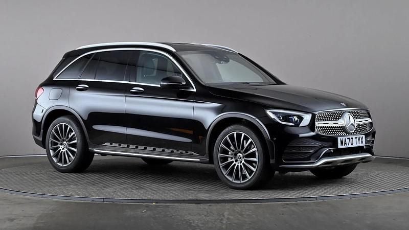 Black Used 2020 Mercedes GLC300 AMG Line Premium SUV | £27,277 (Fair price) - Image 1/4