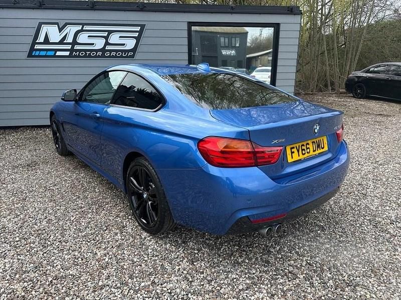 Used BMW 420 M Sport 190 HP (139 kW) 2016 Blue Coupe