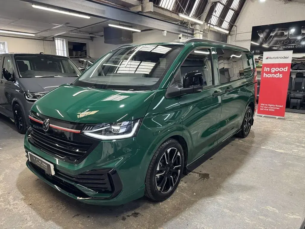 New VW T7 Sportline 2026 Green Van