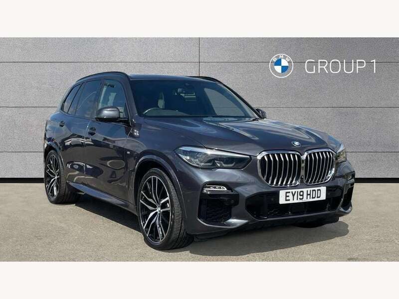 Grey Used 2019 BMW X5 M Sport SUV | £37,350 (Fair price) - Image 1/4