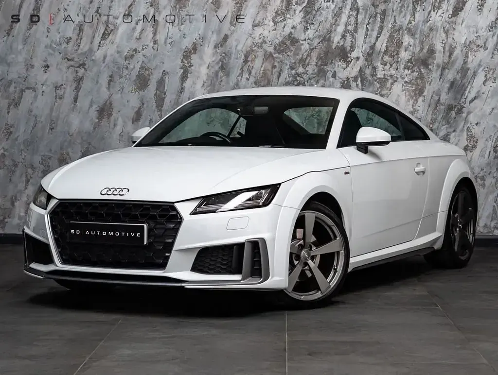 Used Audi TT S-Line 245 HP (180 kW) 2019 White Coupe