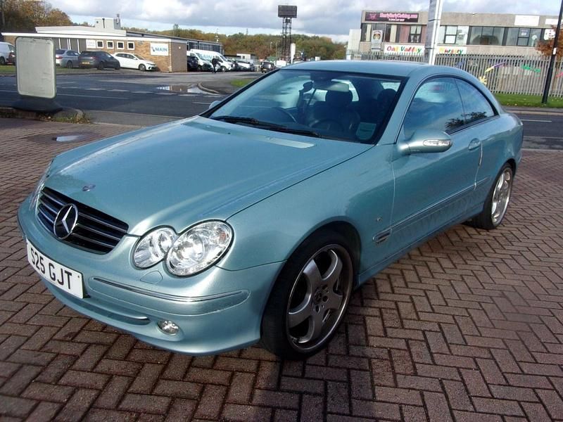 Used Mercedes CLK240 Avantgarde 2003 Blue Coupe