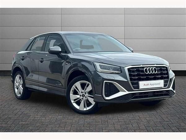 Grey Used 2021 Audi Q2 S-Line SUV | £19,450 (Fair price) - Image 1/4