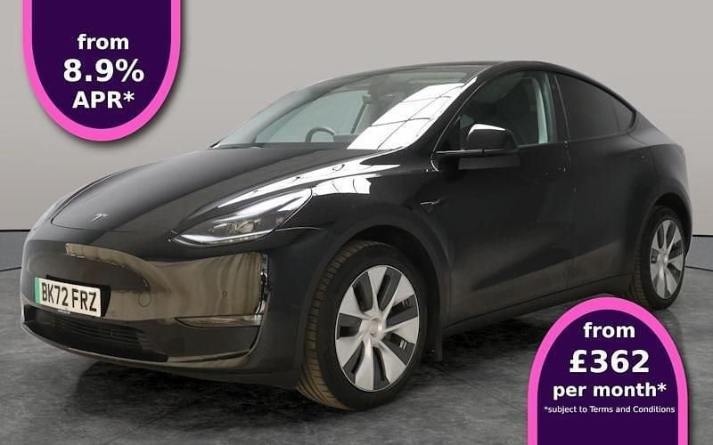 Black Used 2022 Tesla Model Y Long Range SUV | £26,390 (Good price) - Image 1/3