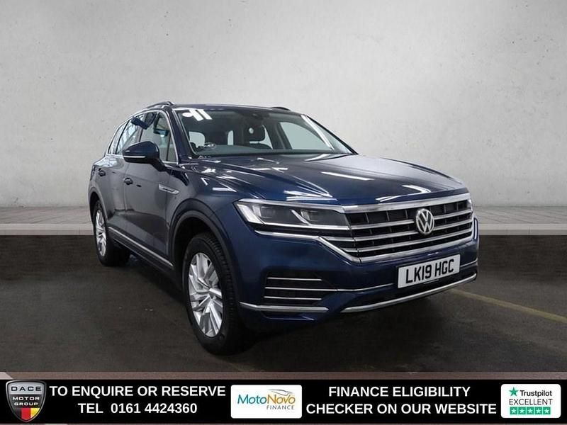 Used VW Touareg SEL 286 HP (210 kW) 2019 Blue SUV