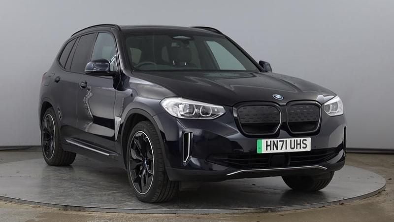 Black Used 2021 BMW iX3 Shadowline SUV | £23,337 (Good price) - Image 1/4