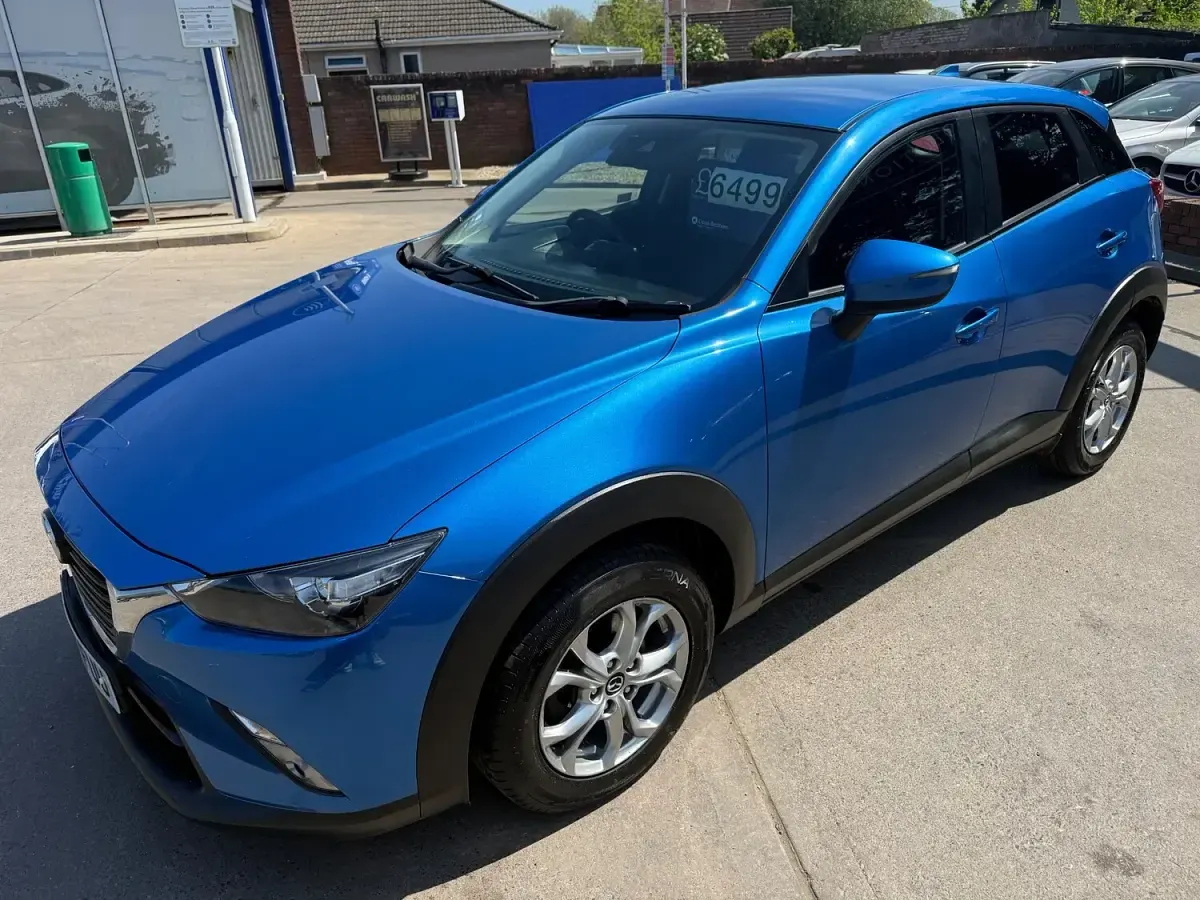 Used Mazda CX-3 121 HP (88 kW) 2017 Blue SUV