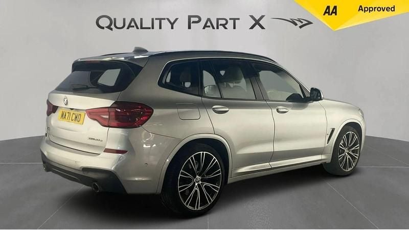 Used BMW X3 M Sport 292 HP (214 kW) 2021 Silver SUV