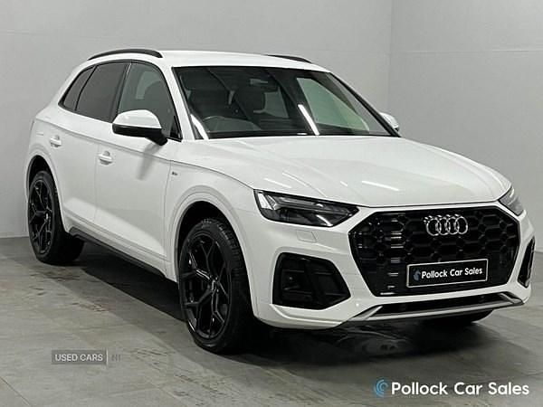 Used Audi Q5 S-Line 204 HP (150 kW) 2022 White SUV