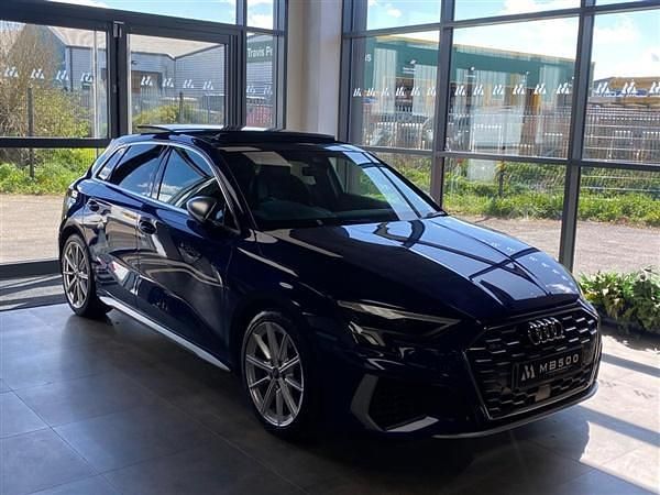Blue Used 2021 Audi S3 Sportback Comfort Hatchback | £27,950 - Image 1/1