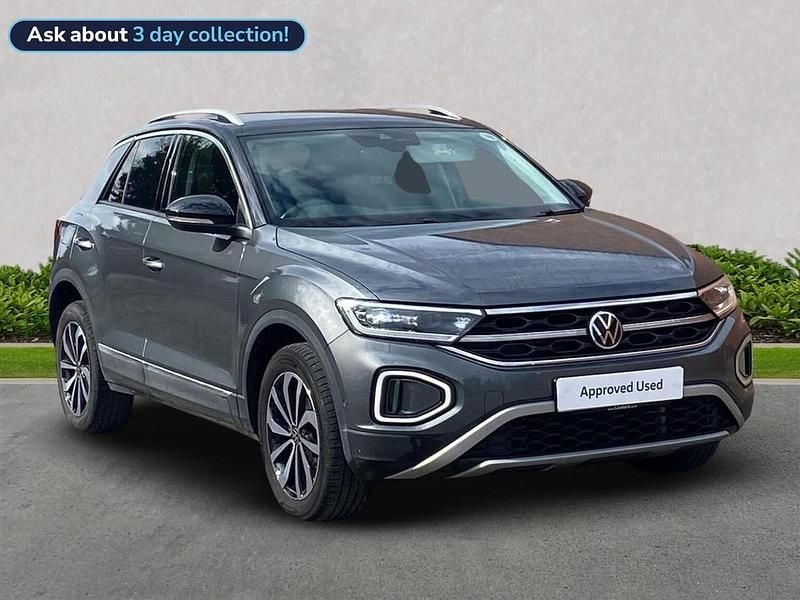 Grey Used 2022 VW T-Roc Style SUV | £23,175 (Fair price) - Image 1/4