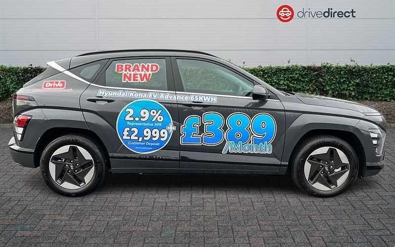 Used Hyundai Kona Advanced 160 kW (218 HP) 2024 Pearl  ecotronic grey SUV