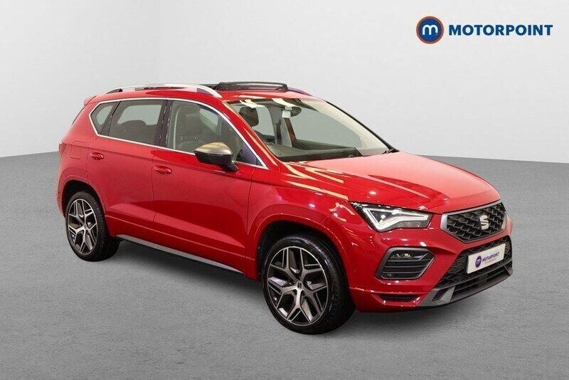 Red Used 2022 Seat Ateca FR Sport SUV | £18,399 (Fair price) - Image 1/4