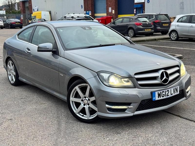 Used Mercedes C250 AMG 2012 Silver Coupe