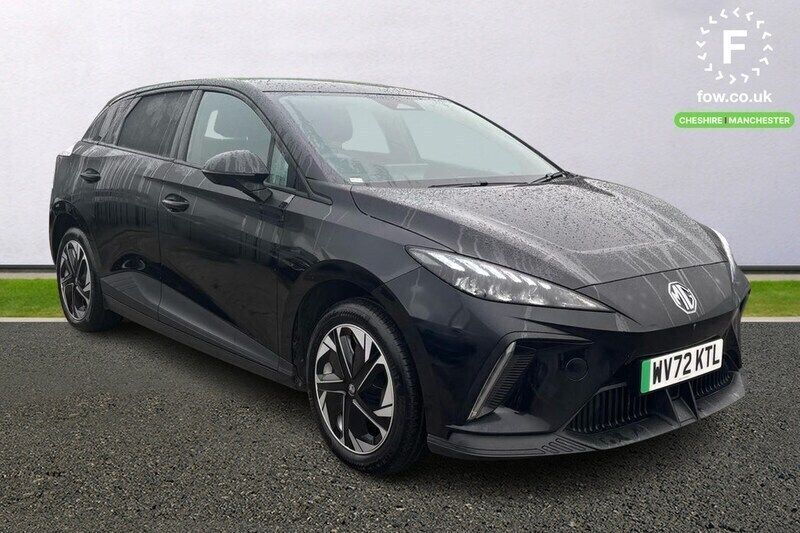 Black Used 2022 MG MG4 EV Trophy Hatchback | £16,299 (Good price) - Image 1/4