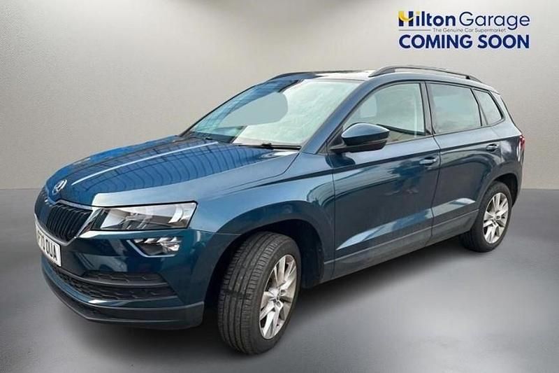 Used Skoda Karoq SE Technology 150 HP (110 kW) 2020 Blue SUV